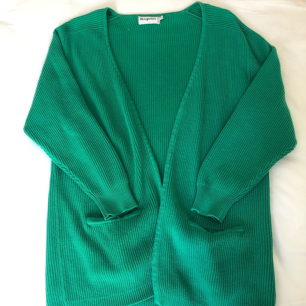 Green Cardigan